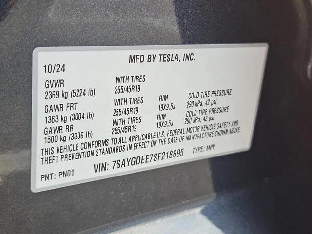 2025 Tesla Model Y Long Range Dual Motor All-Wheel Drive