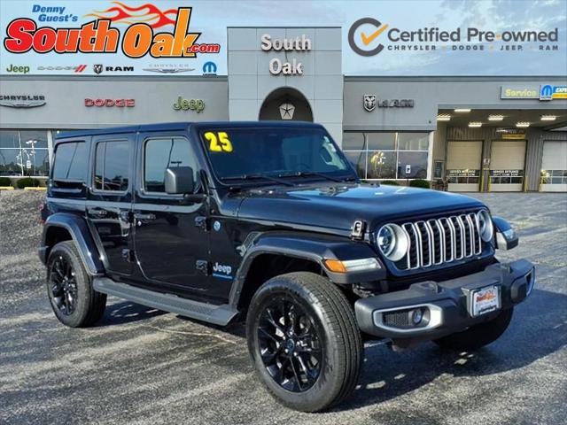 2025 Jeep Wrangler 4xe Sahara 4xe for sale in Matteson, IL