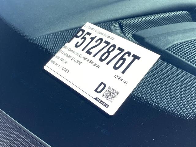 2023 Chevrolet Corvette Stingray RWD Coupe 1LT