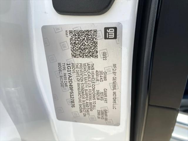 2023 Chevrolet Corvette Stingray RWD Coupe 1LT