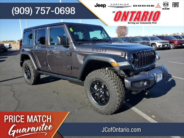 2026 Jeep Wrangler Willys for sale in Ontario, CA