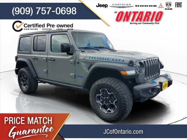 2023 Jeep Wrangler 4xe Rubicon 4x4 for sale in Ontario, CA