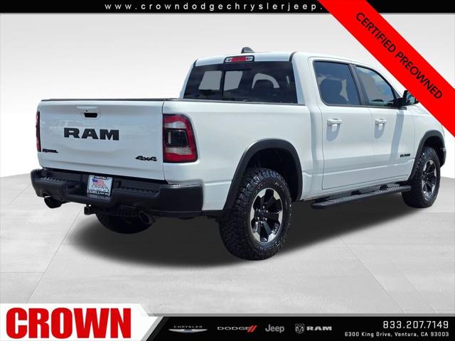 2021 Ram 1500 Rebel Crew Cab 4x4 5'7" Box