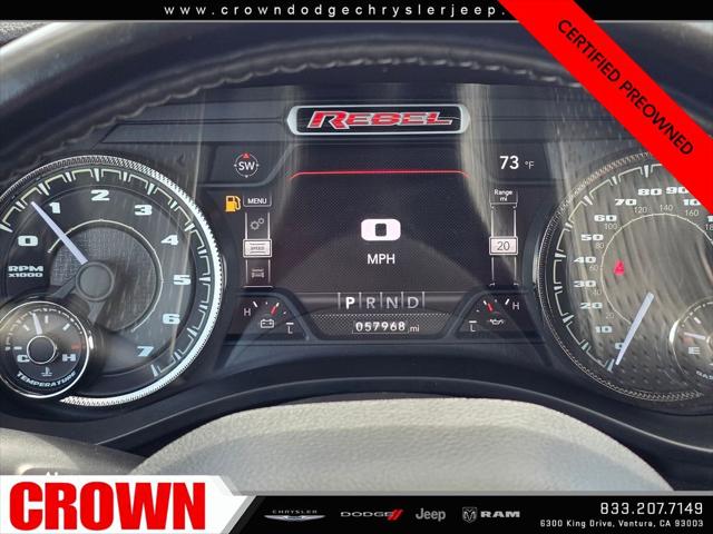 2021 Ram 1500 Rebel Crew Cab 4x4 5'7" Box