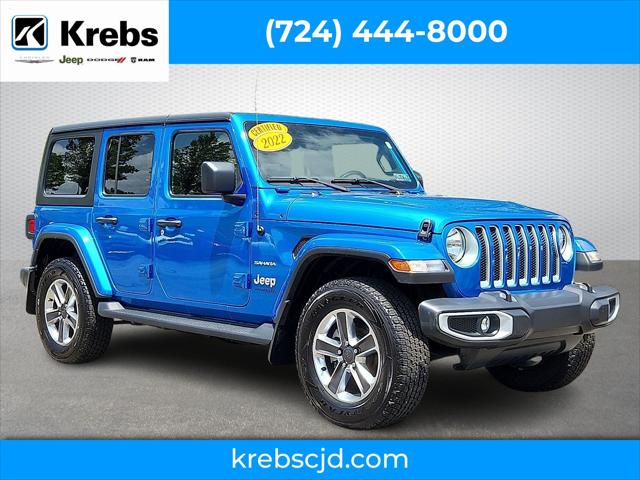 2022 Jeep Wrangler Unlimited Sahara 4x4