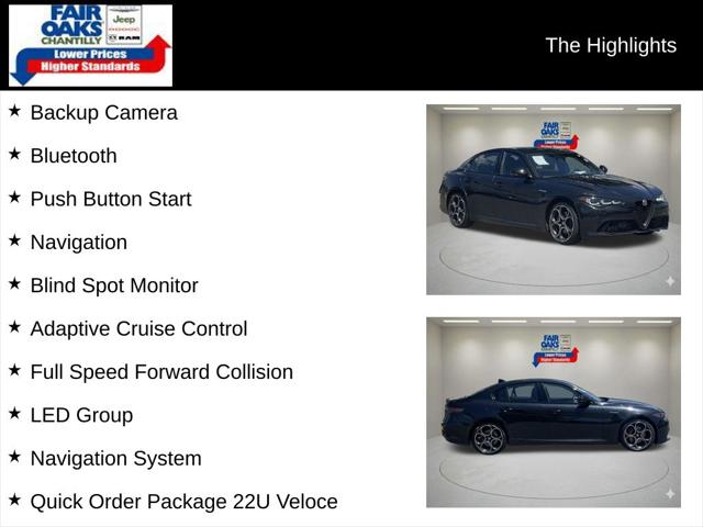 2024 Alfa Romeo Giulia Veloce RWD