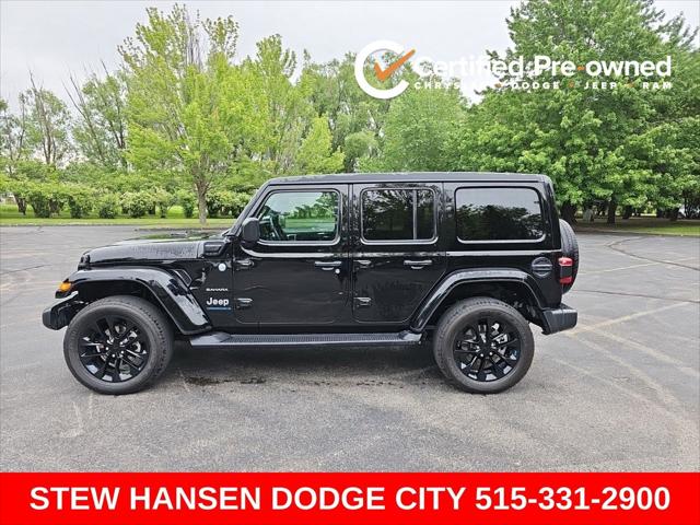 2023 Jeep Wrangler 4xe Sahara 4x4 for sale in Urbandale, IA