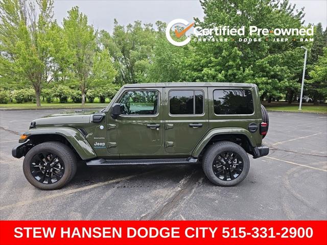 2023 Jeep Wrangler 4xe Sahara 4x4 for sale in Urbandale, IA