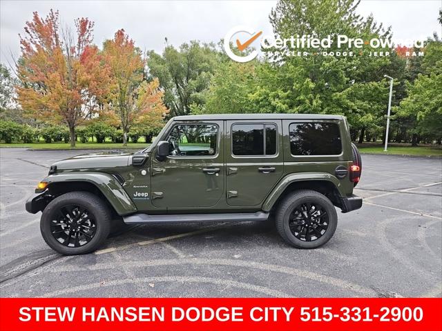 2023 Jeep Wrangler 4xe Sahara 4x4 for sale in Urbandale, IA