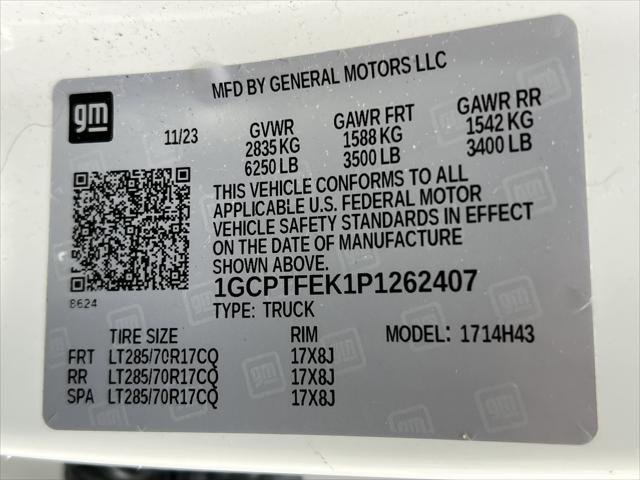 2023 Chevrolet Colorado 4WD Crew Cab Short Box ZR2