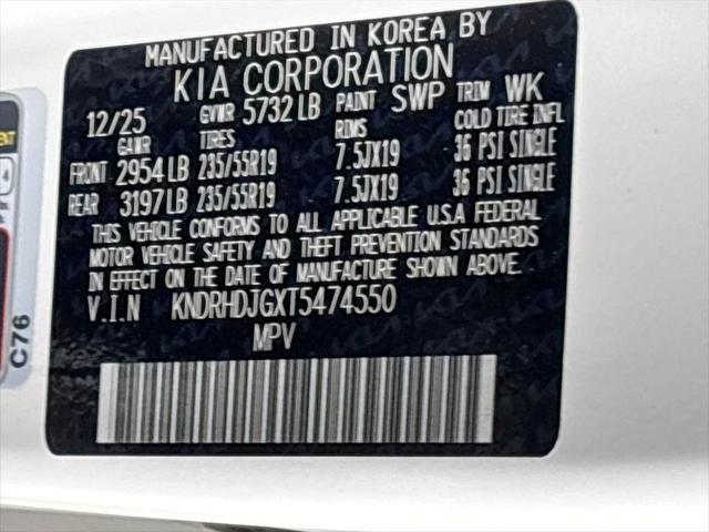 2026 Kia Sorento Hybrid EX