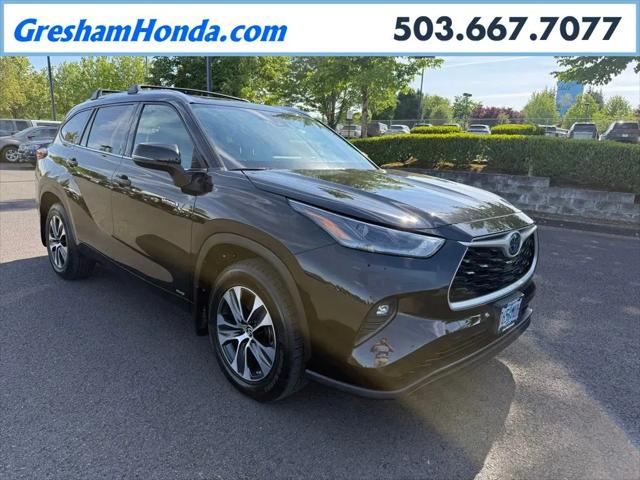 2021 Toyota Highlander Hybrid XLE for sale in Troutdale, OR