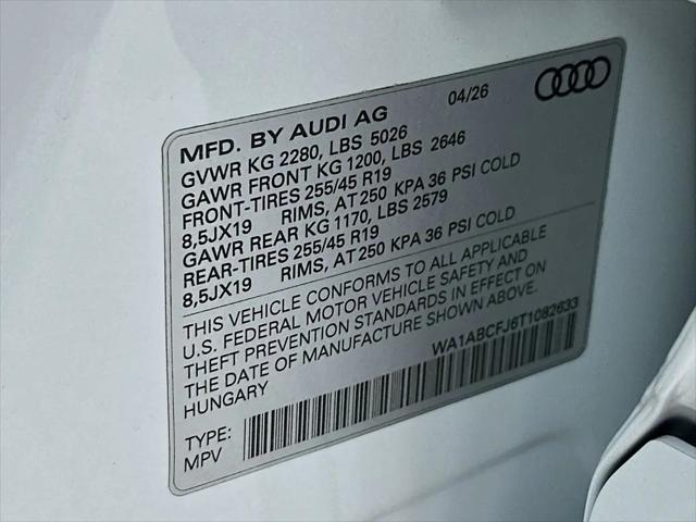 2026 Audi Q3 TFSI quattro S tronic