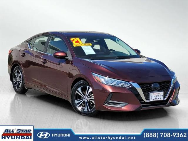 2021 Nissan Sentra SV Xtronic CVT for sale in Pittsburg, CA