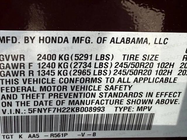 2019 Honda Passport Sport
