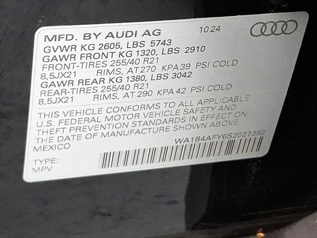 2025 Audi SQ5 Premium Plus TFSI quattro Tiptronic