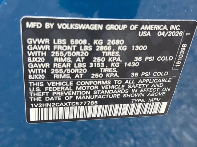 2026 Volkswagen Atlas SE with Technology