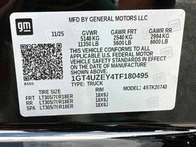 2026 GMC Sierra 2500HD Crew Cab, Standard Bed, AT4X, 4WD