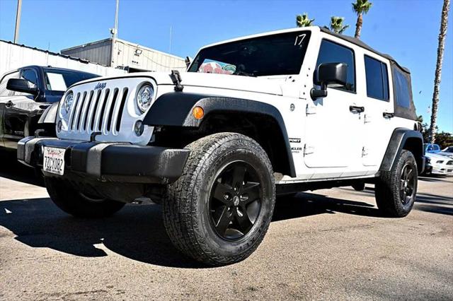 2017 Jeep Wrangler Unlimited Sport 4x4 for sale in San Diego, CA