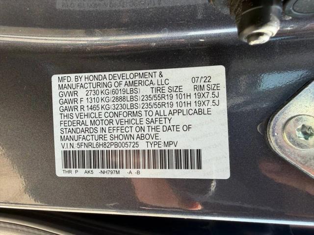 2023 Honda Odyssey Touring