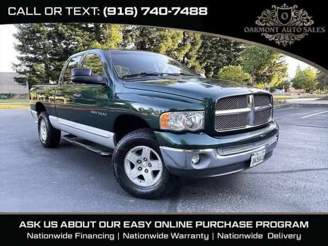 2002 Dodge Ram 1500 Base for sale in Rancho Cordova, CA