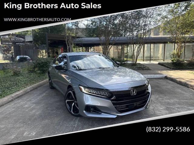 2021 Honda Accord Sport for sale in Houston, TX