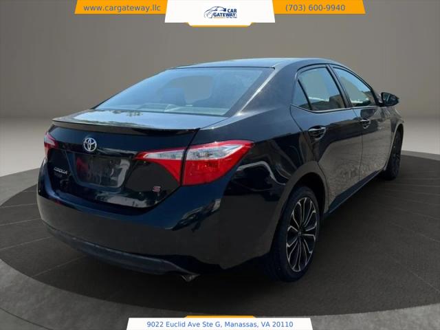 2016 Toyota Corolla S Plus