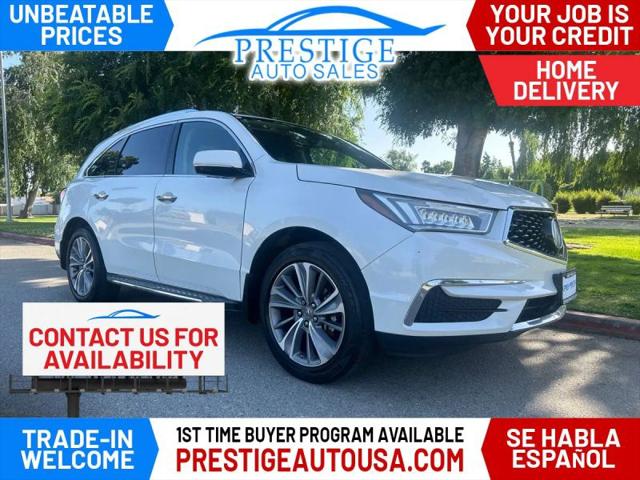 2018 Acura MDX w/Technology Package & AcuraWatch Plus Pkg for sale in Bakersfield, CA