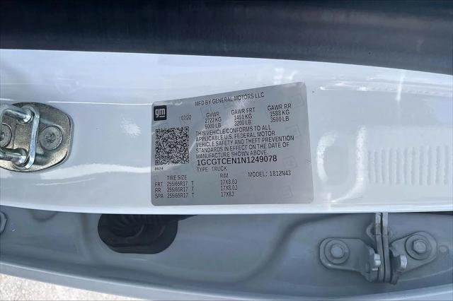 2022 Chevrolet Colorado 4WD Crew Cab Short Box LT