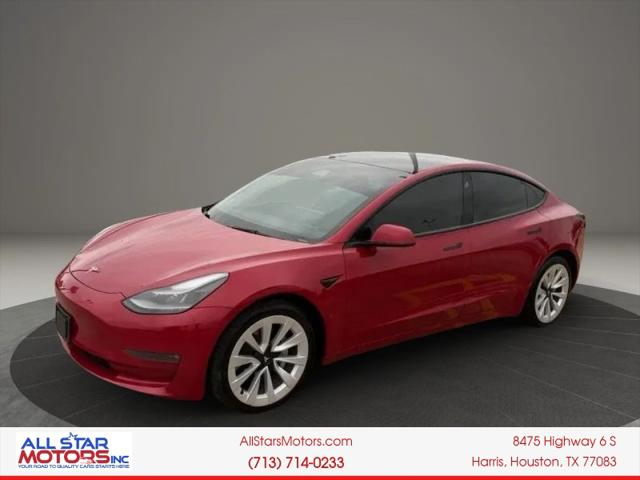 2022 Tesla Model 3 Long Range Dual Motor All-Wheel Drive for sale in Houston, TX