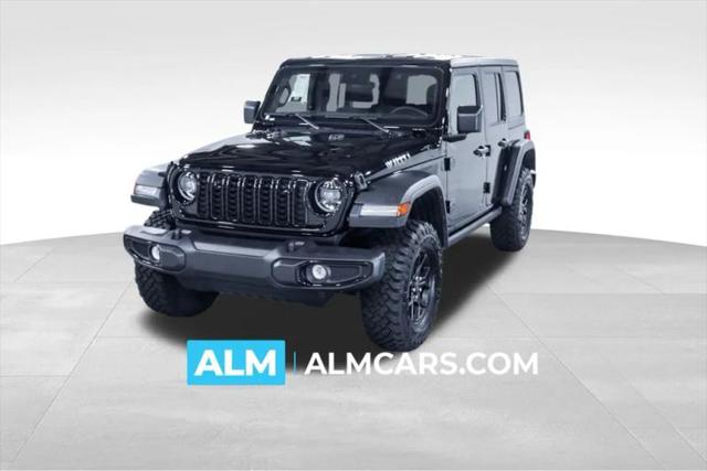 2025 Jeep Wrangler 4-Door Willys 4x4 for sale in Union City, GA