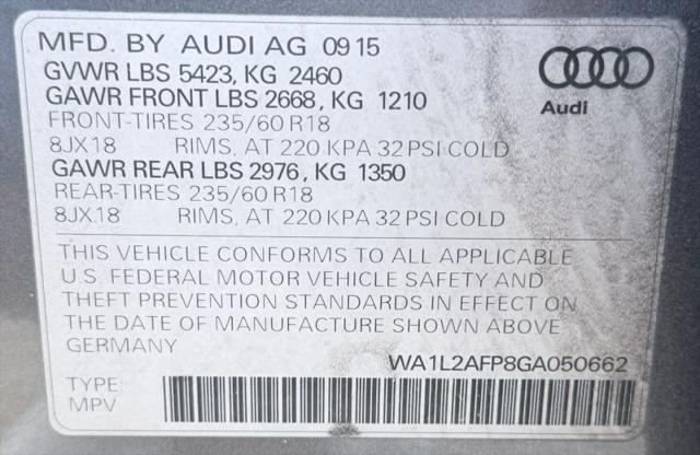2016 Audi Q5 2.0T Premium