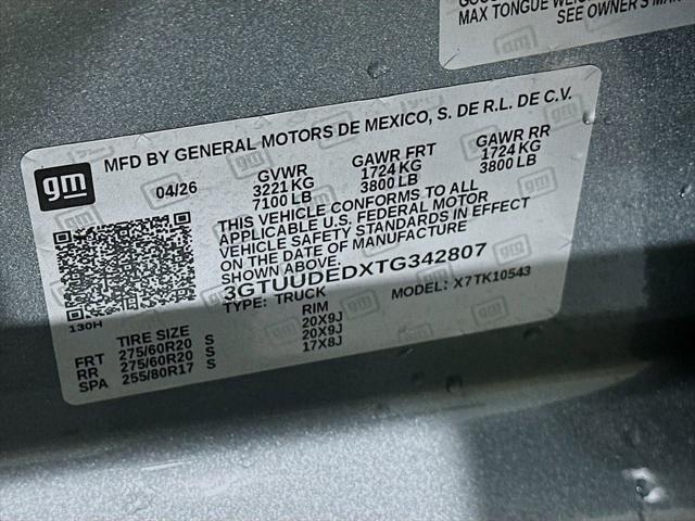 2026 GMC Sierra 1500 Crew Cab, Short Bed, SLT, 4WD