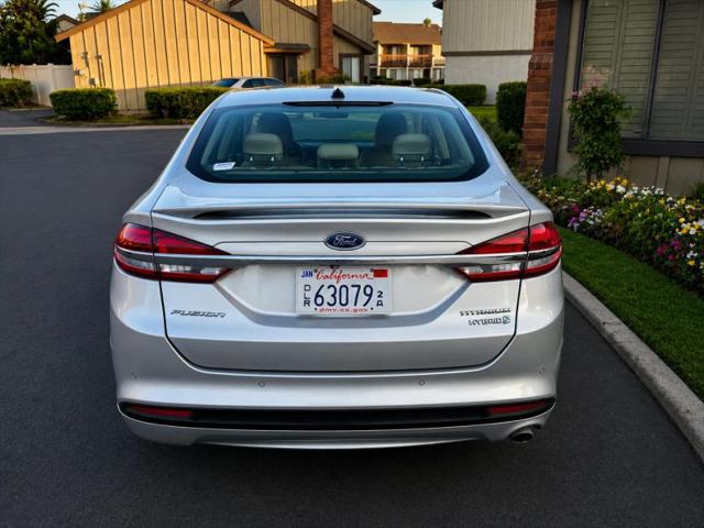 2018 Ford Fusion Hybrid Titanium