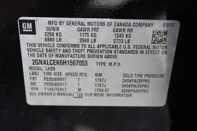 2017 Chevrolet Equinox LT