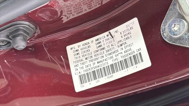 2017 Honda Accord Touring V6