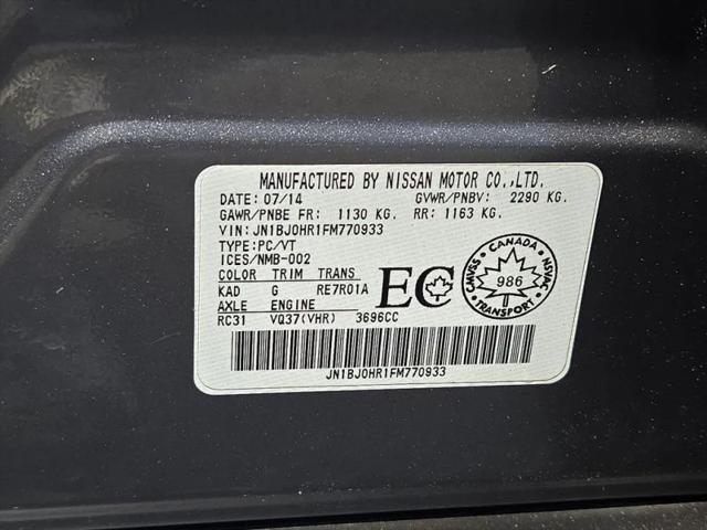 2015 INFINITI QX50 Journey