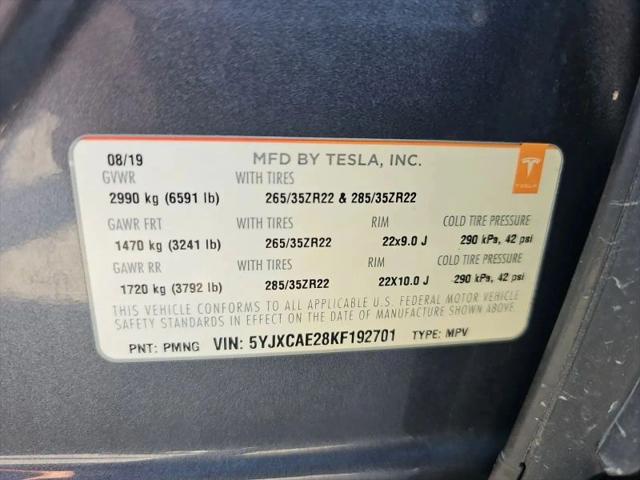 2019 Tesla Model X 75D