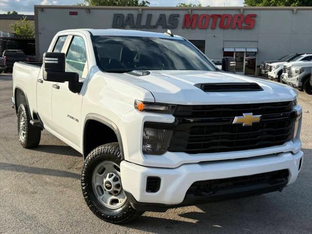 2024 Chevrolet Silverado 2500HD 4WD Double Cab Standard Bed Work Truck for sale in Garland, TX
