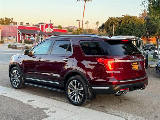 2019 Ford Explorer Platinum