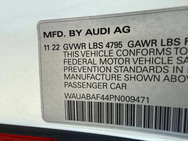 2023 Audi A4 Premium 40 TFSI quattro S tronic