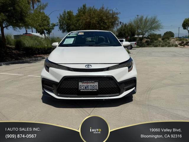 2021 Toyota Corolla XSE for sale in Bloomington, CA