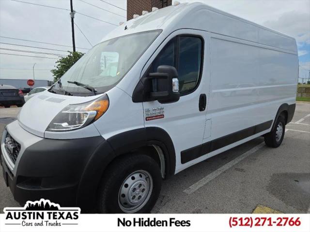 2021 Ram ProMaster 2500 Cargo Van High Roof 159" WB for sale in Austin, TX