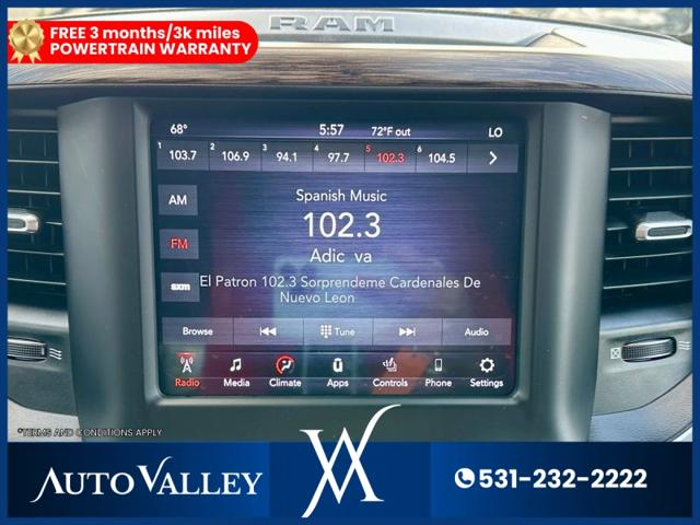 2020 Ram 1500 Laramie Crew Cab 4x4 5'7" Box