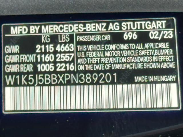 2023 Mercedes-Benz CLA-CLASS CLA 35 AMG 4MATIC