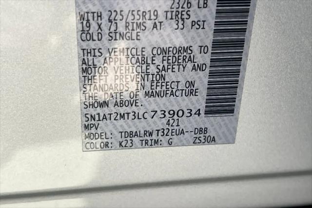 2020 Nissan Rogue SL FWD