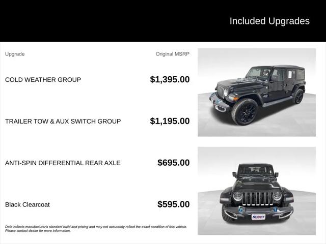 2023 Jeep Wrangler 4xe Sahara 4x4