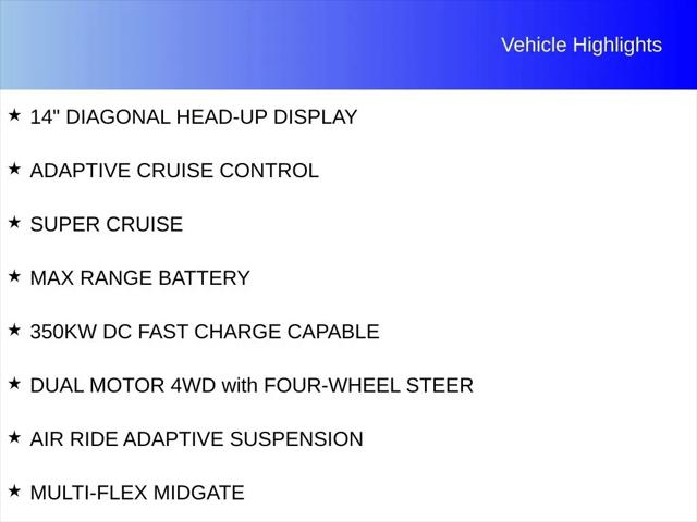 2025 Chevrolet Silverado EV RST