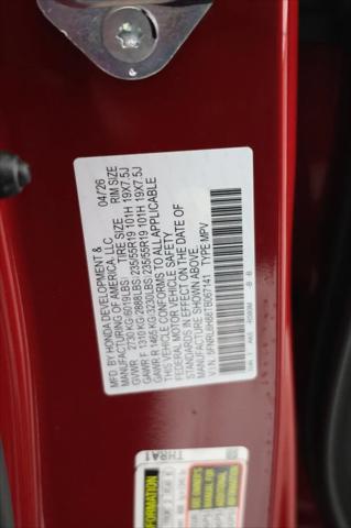 2026 Honda Odyssey Touring