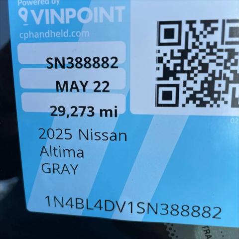 2025 Nissan Altima SV FWD